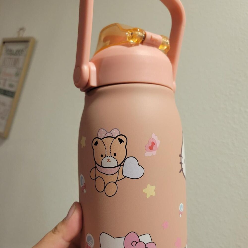 Sanrio pink hellokitty tumbler